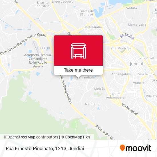 Rua Ernesto Pincinato, 1213 map