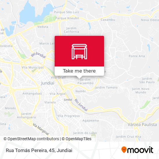Rua Tomás Pereira, 45 map