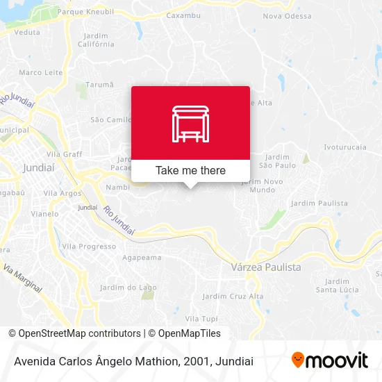 Avenida Carlos Ângelo Mathion, 2001 map