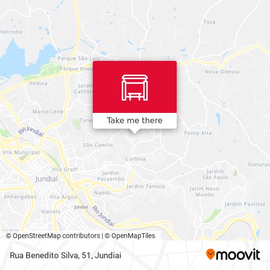 Mapa Rua Benedito Silva, 51