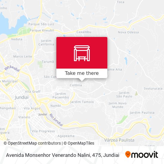 Avenida Monsenhor Venerando Nalini, 475 map