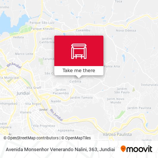 Avenida Monsenhor Venerando Nalini, 363 map