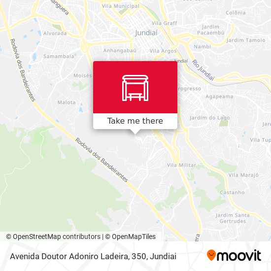 Avenida Doutor Adoniro Ladeira, 350 map