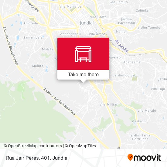 Rua Jair Peres, 401 map