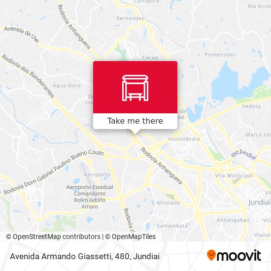 Avenida Armando Giassetti, 480 map