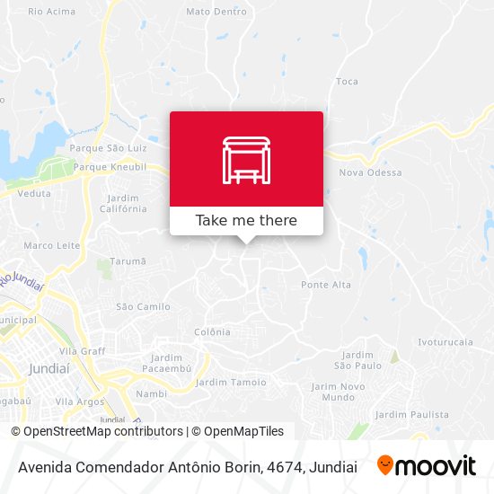 Avenida Comendador Antônio Borin, 4674 map