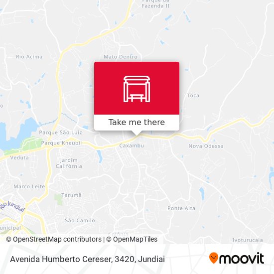 Avenida Humberto Cereser, 3420 map