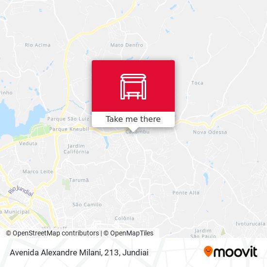 Avenida Alexandre Milani, 213 map
