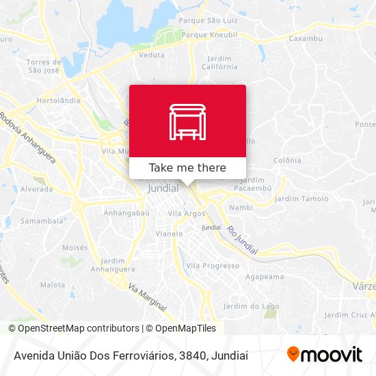 Avenida União Dos Ferroviários, 3840 map