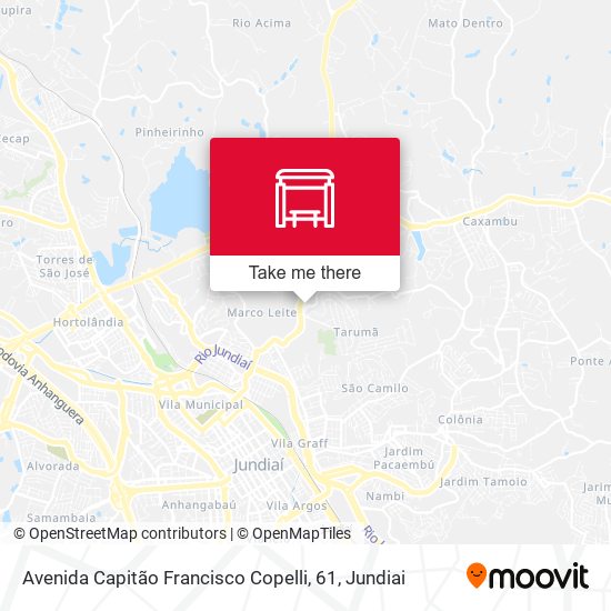 Avenida Capitão Francisco Copelli, 61 map