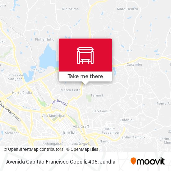 Avenida Capitão Francisco Copelli, 405 map