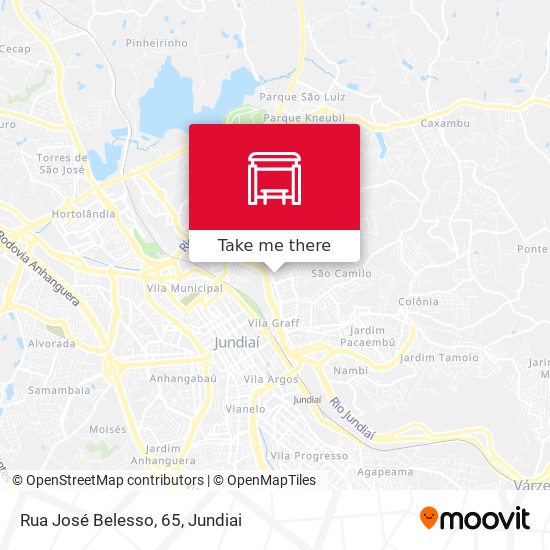 Rua José Belesso, 65 map
