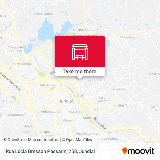 Rua Lúcia Bressan Passarin, 258 map