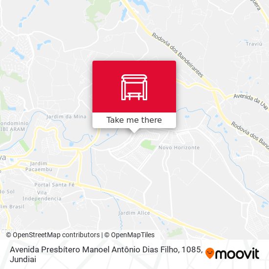 Avenida Presbítero Manoel Antônio Dias Filho, 1085 map