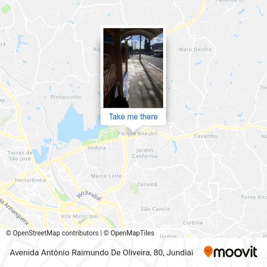 Avenida Antônio Raimundo De Oliveira, 80 map