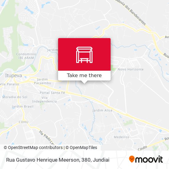 Rua Gustavo Henrique Meerson, 380 map