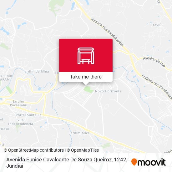 Avenida Eunice Cavalcante De Souza Queiroz, 1242 map