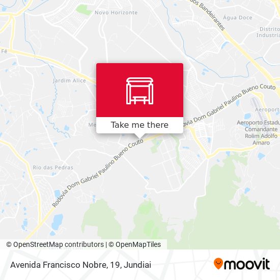 Avenida Francisco Nobre, 19 map