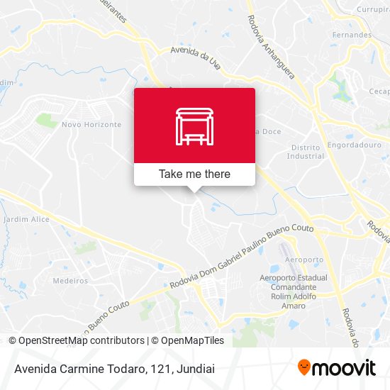 Avenida Carmine Todaro, 121 map