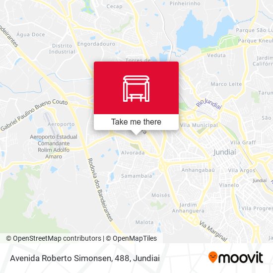 Avenida Roberto Simonsen, 488 map