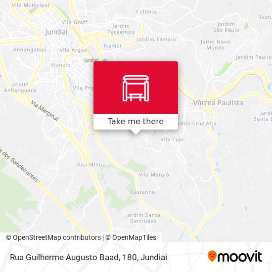 Rua Guilherme Augusto Baad, 180 map
