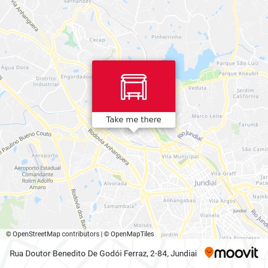 Mapa Rua Doutor Benedito De Godói Ferraz, 2-84