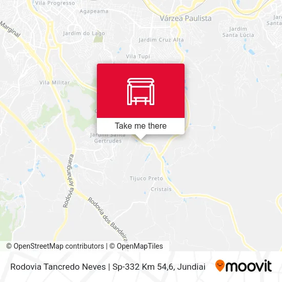 Rodovia Tancredo Neves | Sp-332 Km 54,6 map