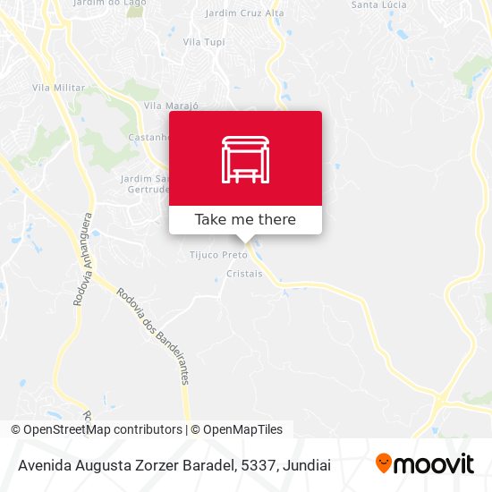 Mapa Avenida Augusta Zorzer Baradel, 5337