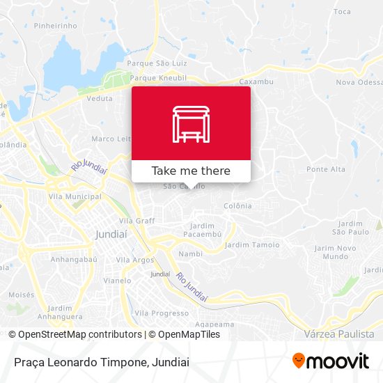 Praça Leonardo Timpone map