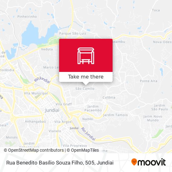 Rua Benedito Basílio Souza Filho, 505 map