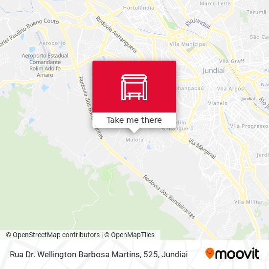 Rua Dr. Wellington Barbosa Martins, 525 map