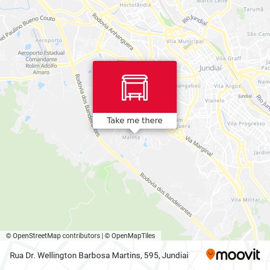 Rua Dr. Wellington Barbosa Martins, 595 map
