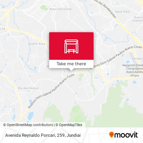 Mapa Avenida Reynaldo Porcari, 259