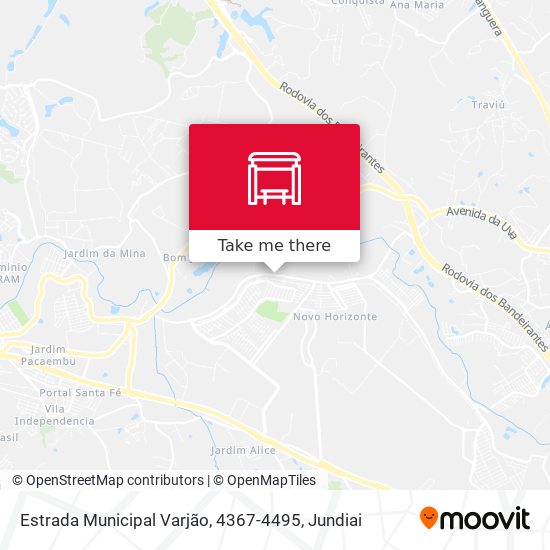 Estrada Municipal Varjão, 4367-4495 map