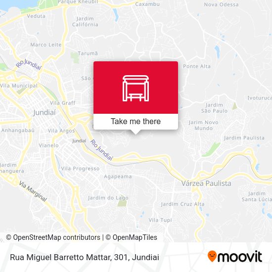 Rua Miguel Barretto Mattar, 301 map