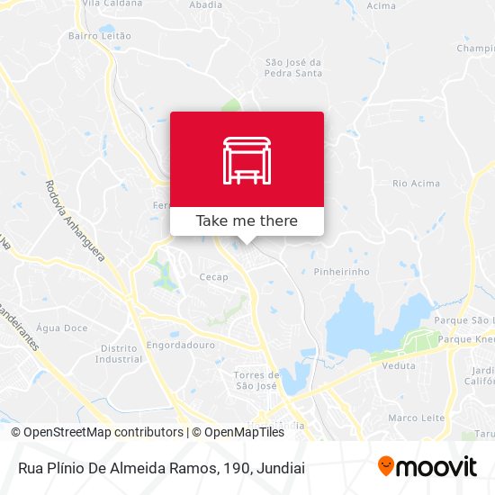 Rua Plínio De Almeida Ramos, 190 map