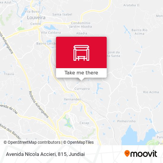 Avenida Nícola Accieri, 815 map
