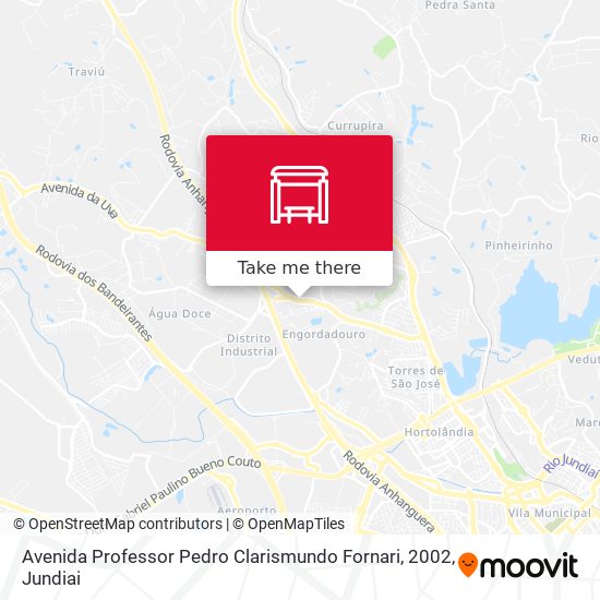 Avenida Professor Pedro Clarismundo Fornari, 2002 map