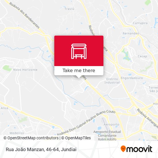 Rua João Manzan, 46-64 map