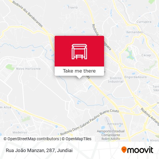 Rua João Manzan, 287 map