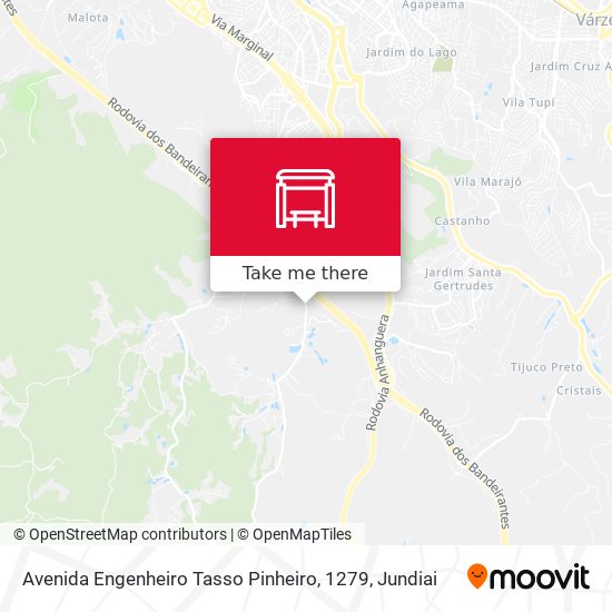 Avenida Engenheiro Tasso Pinheiro, 1279 map