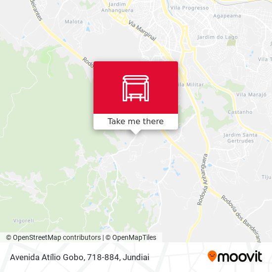 Avenida Atílio Gobo, 718-884 map