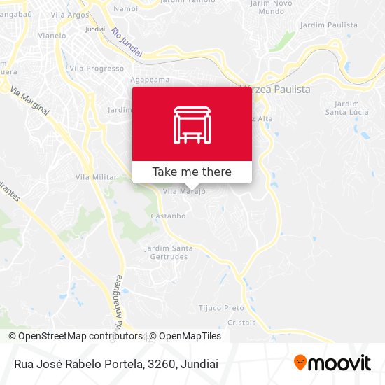 Mapa Rua José Rabelo Portela, 3260