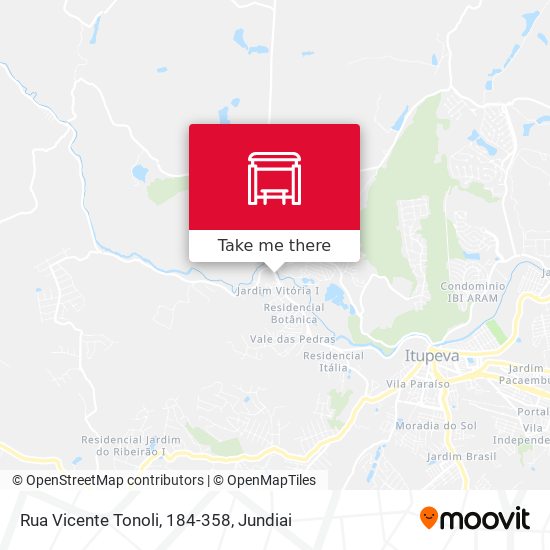 Rua Vicente Tonoli, 184-358 map