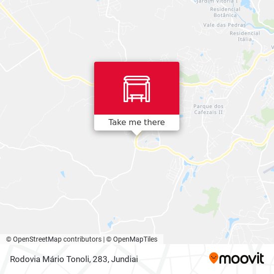 Rodovia Mário Tonoli, 283 map