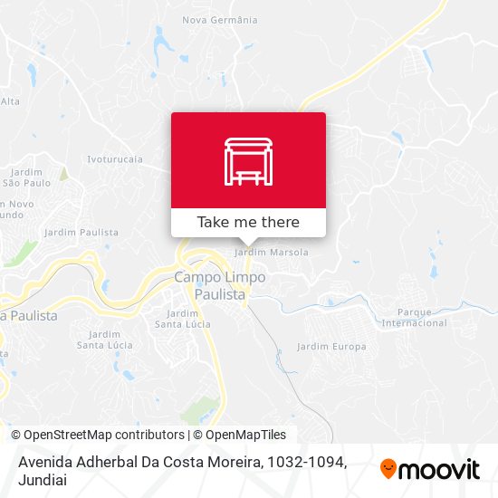 Avenida Adherbal Da Costa Moreira, 1032-1094 map