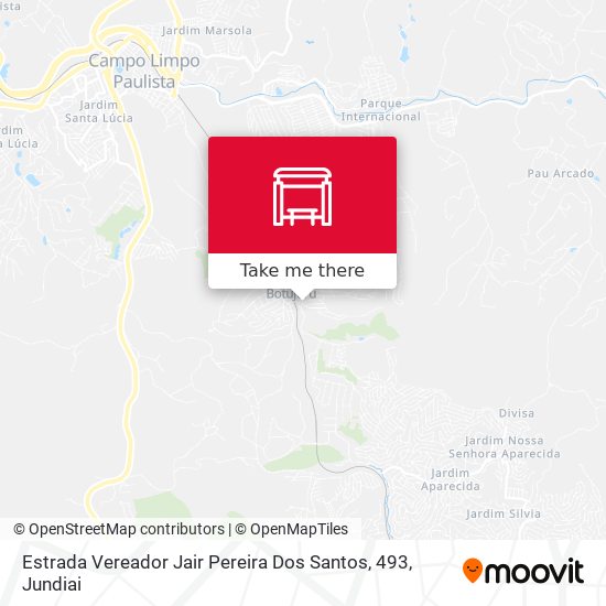 Estrada Vereador Jair Pereira Dos Santos, 493 map