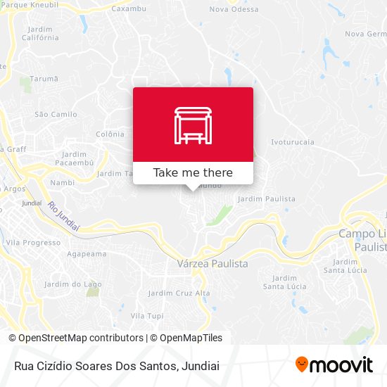 Rua Cizídio Soares Dos Santos map