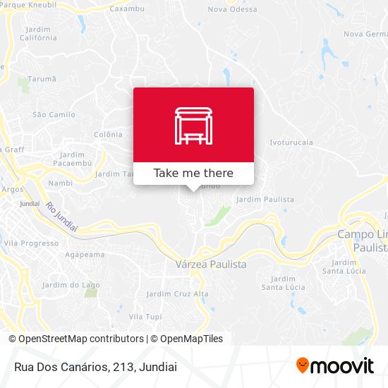 Rua Dos Canários, 213 map