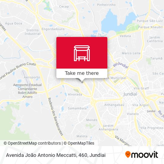 Avenida João Antonio Meccatti, 460 map